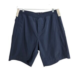 Bird Dogs Mens XXL 9" Long Navy Blue Athletic Shorts Quick Dry Stretch Sports